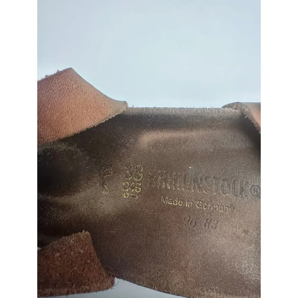 Birkenstock Yara Distressed Leather Sandal - Size 38 - Picture 5 of 8